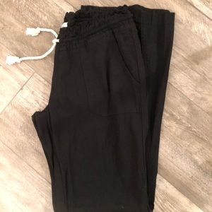 Roxy linen pants